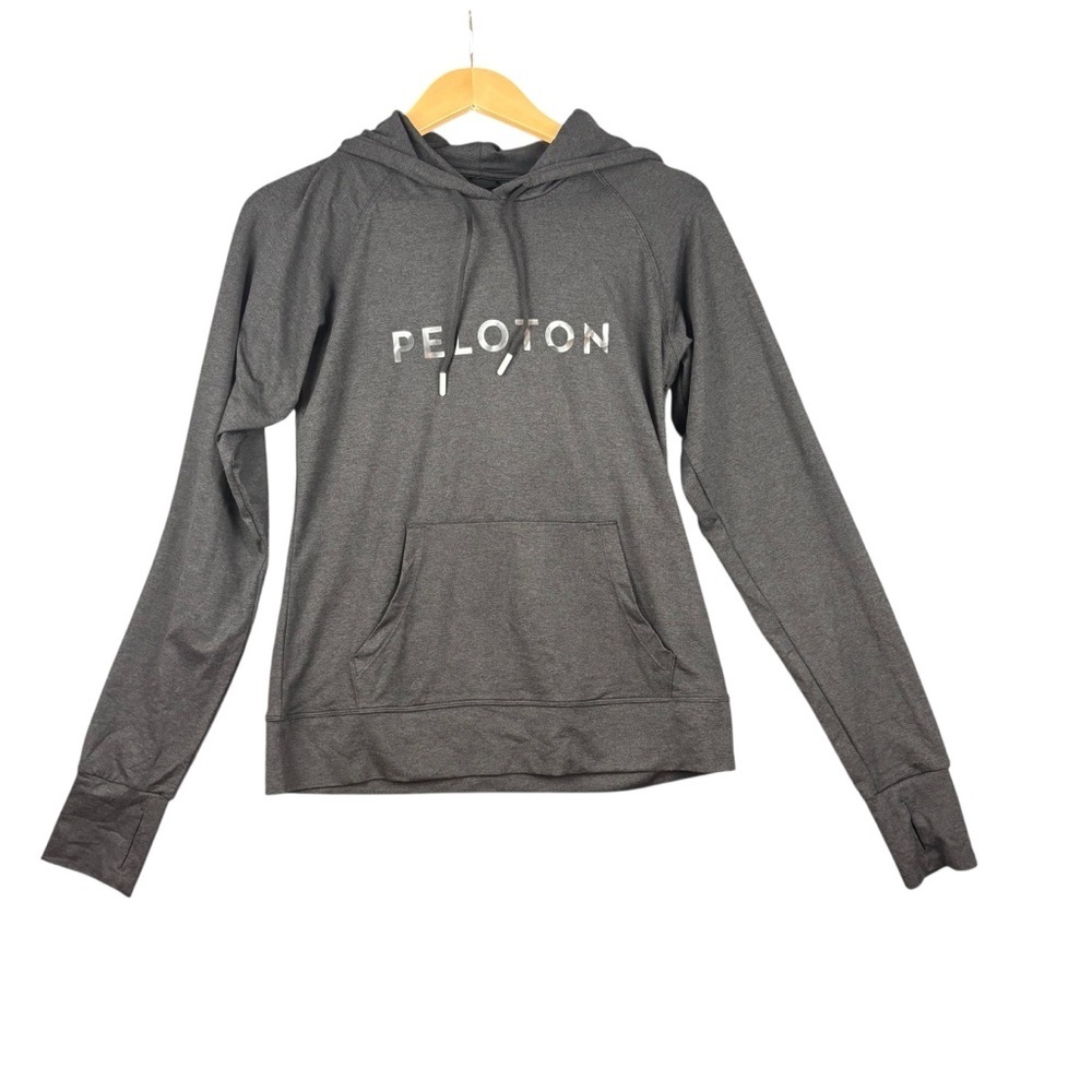 NWT Peloton Women’s Charcoal Cooldown Hoodie Sz Medium